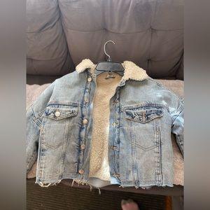 Overzide Fleeced-Lined Denim Jacket from H&M.